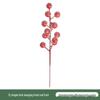 Artificial Pine Needle Branches with Red Berries - Christmas and Wedding Decoration