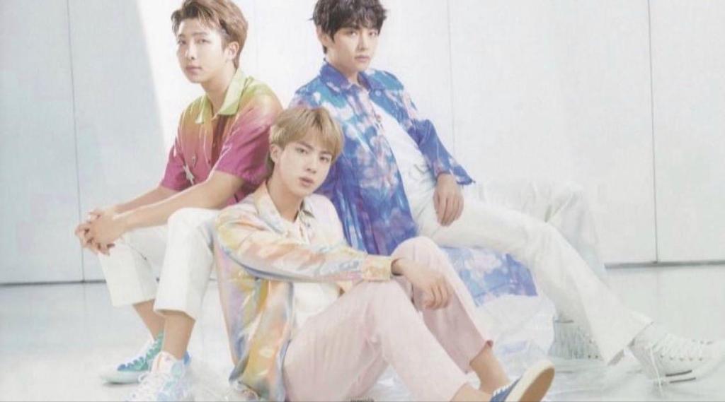 [USED] BTS Namjoon Seokjin Jin Taehyung Pin Badge Master