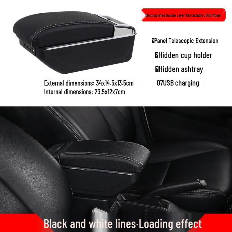 Old Hongguang Car Armrest Box Interior Accessories