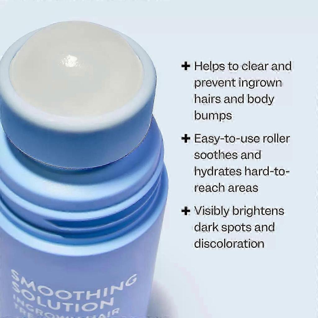 1-3x Roller Softening Solution for Curly Hair Treatment, Smoothing Solution Ingrown Hair Treatment, Non-Greasy Fast Absorbing Gentle