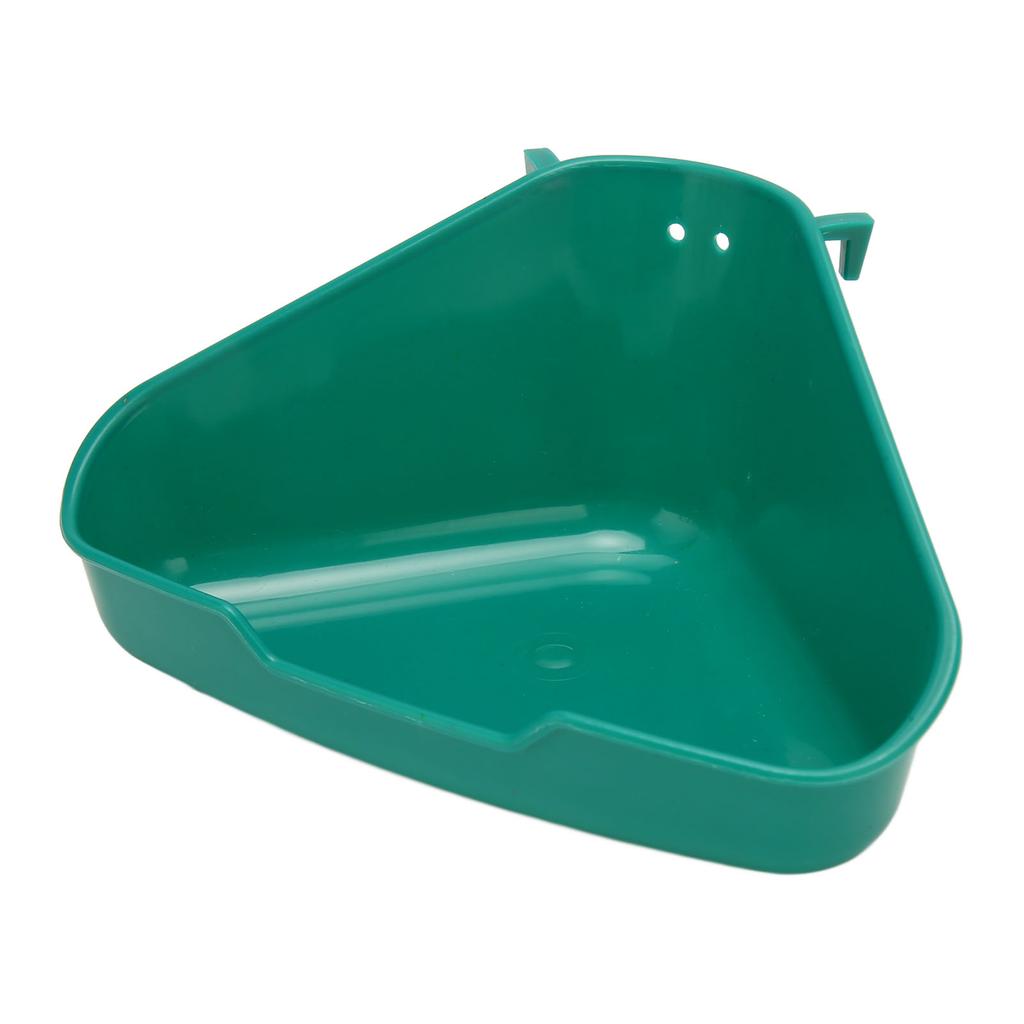 Small Animal Litter Box Fanshaped Corner Toilet Box Potty Trainer for Guinea Pigs Chinchilla Ferret Galesaur