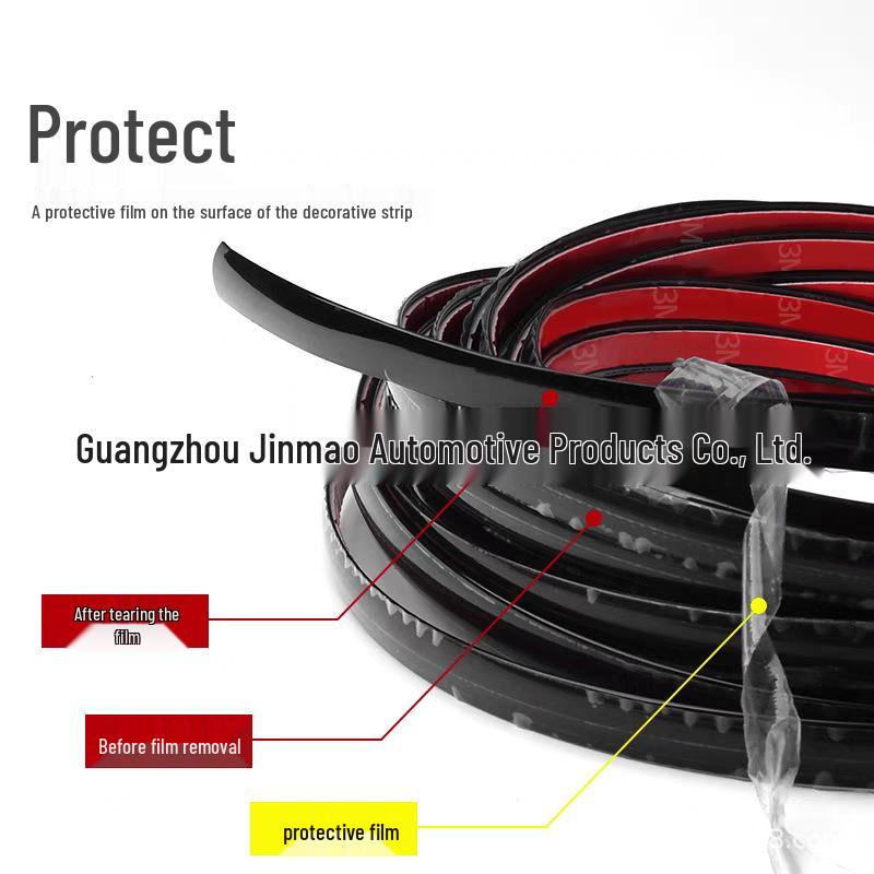 Universal Chrome Car Door Edge Anti-Scratch & Anti-Collision Trim Strip
