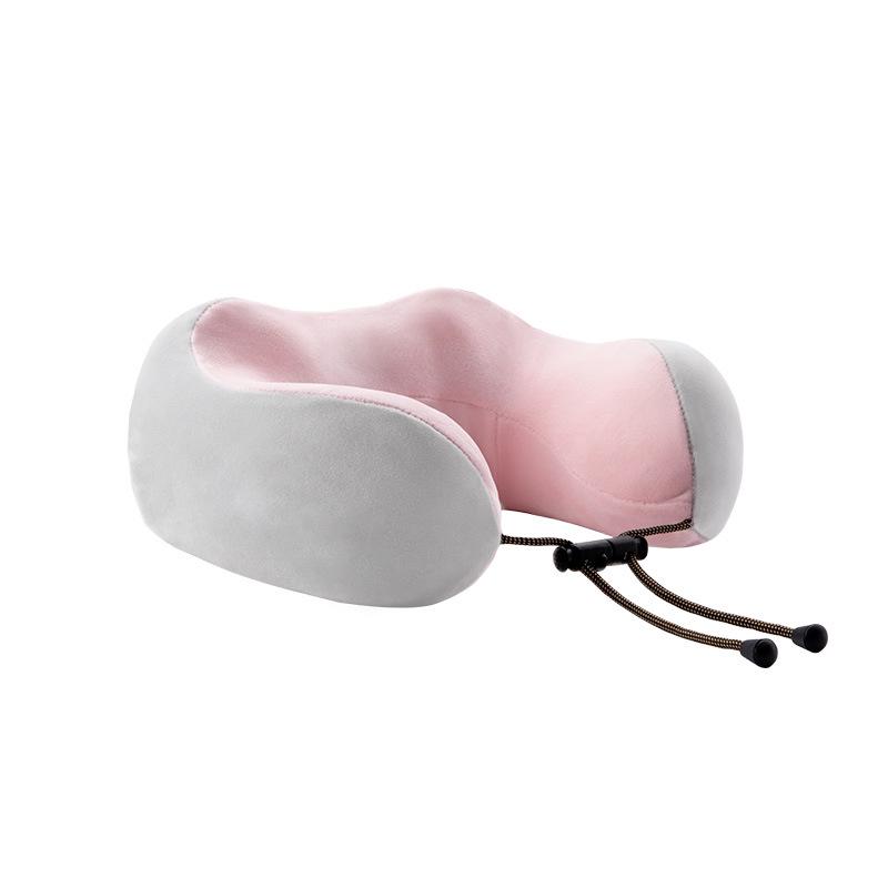 Portable Memory Foam U-Shaped Neck and Cervical Massager Pillow