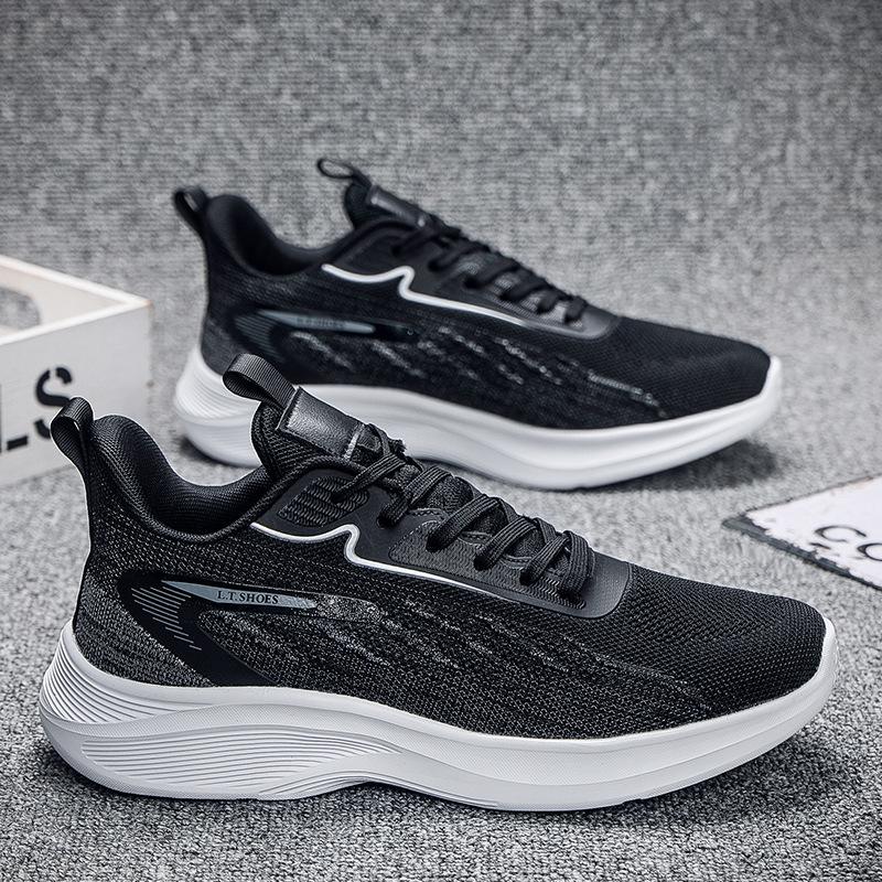 

2025 direct sales men s shoes flying woven body test shoes comprehensive training shoes middle college entrance examination sports training extra la 50