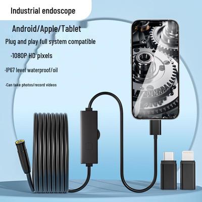 Universal HD Dual Lens Endoscope for Type-C, Apple, and Android Devices