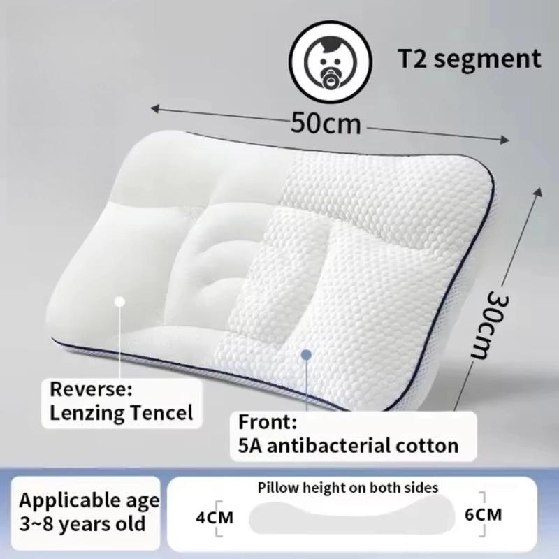 Children's Pillows 1 to 3 Special Pillows for Babies Aged 3 to 6 Months and Pillows for Children Over 6 Months Old in the Summer