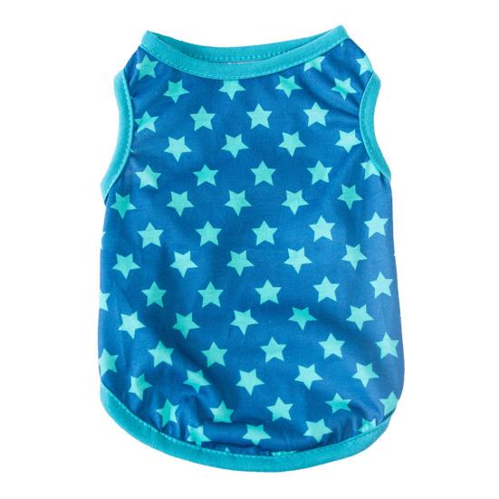 

Собачья футболка без рукавов из приятного к коже хлопка, одежда для питомца, собачья футболка для щенка L