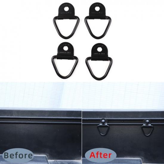 Heavy Duty Bolt-On Adjustable Tie Down Anchor Rings For Toyota Tundra -23