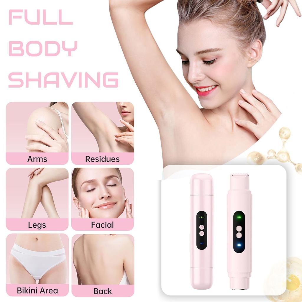 Women's Electric Double Head Shaver Private Parts Shaving Dedicated Full Body