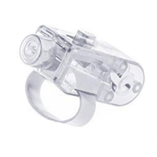 100Pcs Portable LED Flashing Finger Lights Lamp Concert Party Supplies Kids Toy