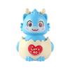Children's Year of the Dragon Dinosaur Toy Car: Cute Press-and-Go Eggshell Design
