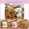 Adorable Cuddly Teddy Dog Plush Keychain Super Cute Plush Doll Gift For Kids