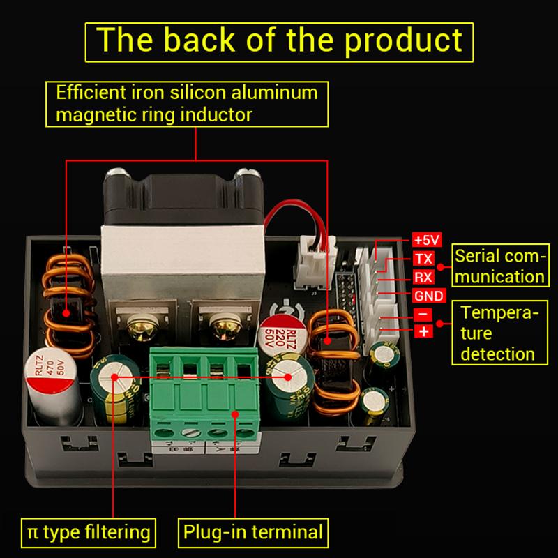 SK150C 150W 8A CNC Buck-Boost DC Power Supply Adjustable Regulated Laboratory Converter 7-36V To 0.5-40V BT TTL Set App PC