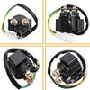 Cyleto GY6 Starter Solenoid Relay For 4-Stroke 110Cc 150Cc 50Cc 125Cc 200Cc 250Cc 70Cc 90Cc ATV 4 Wheel Scooter Go Kart Quad Moped Dirt Pit Bike