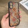 Cartoon Flowers Print Case For iPhone 17 Air 16e 16 15 14 Pro Max 13 15 Pro 17 Pro 17 Shockproof Soft Edge Hard PC Matte Phone Cover