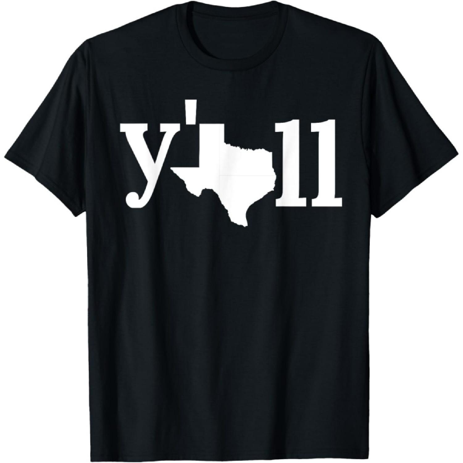 Texan Y all Houston Austin Dallas Western Gifts Texas T-Shirt S