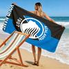 Custom Name Atalanta BC Print Beach Towel, Large Soft Quick Dry Towel for Beach Camping Swimming
