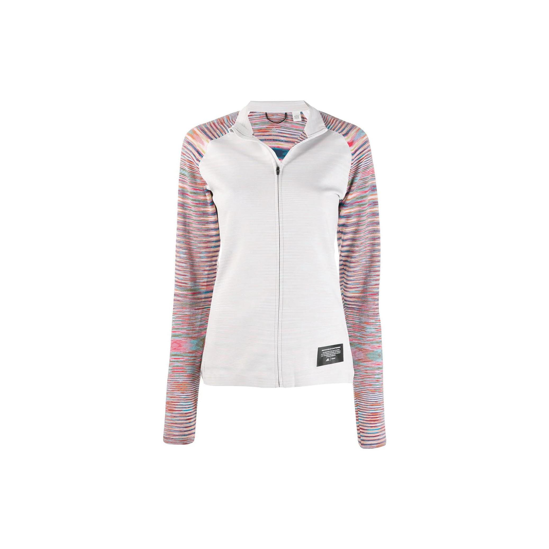 (WMNS) adidas x Missoni PHX Jacket Asia Sizing  White Purple  Women s DS9326 XXS