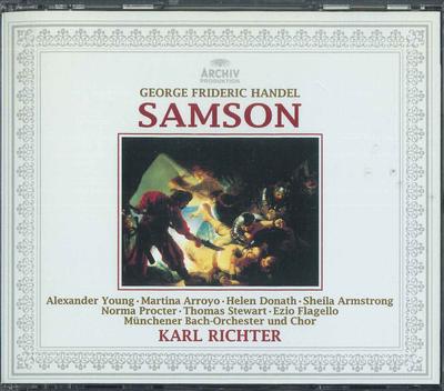 CD KARL RICHTER - Handel:samson UCCA3203 UNIVERSAL Japan Classical Used
