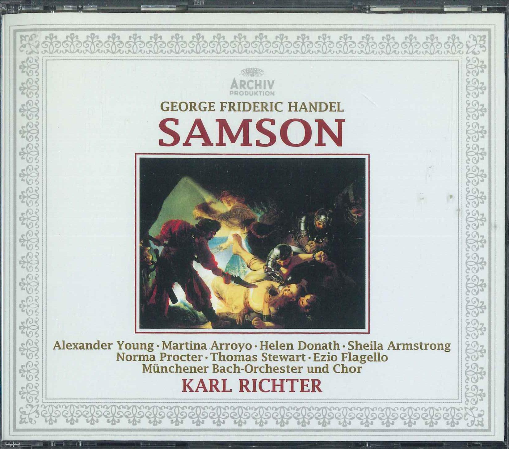 

CD KARL RICHTER - Handel:samson UCCA3203 UNIVERSAL Japan Classical Used