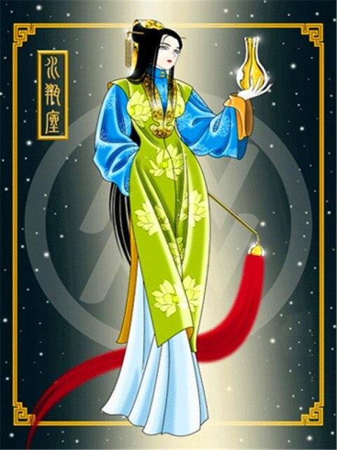 Helt kvadratisk diamantmaleri Duekorsstingsett Diamantbroderi Dyremosaikksalg Rhinestone Bilder Hjemmeinnredning