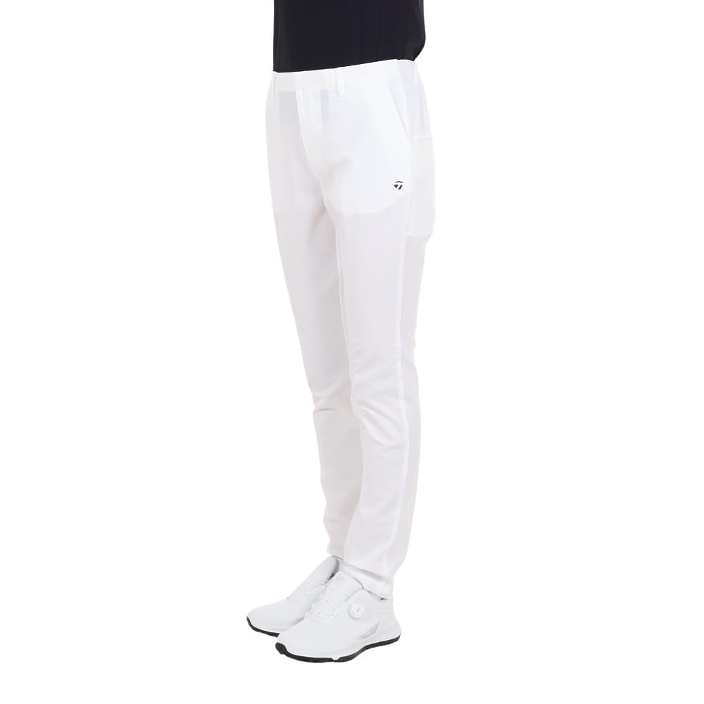 TaylorMade Texbridge Basic Tapered Pants, White, Size XS, Women's Golf Pants, 2023FW, TL151