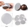 Adhesive Aluminum Foil Lids Seals Stickers Filling Disposable Empty for Nespresso Vertuo Capsules Coffee Pod Reusable Cover