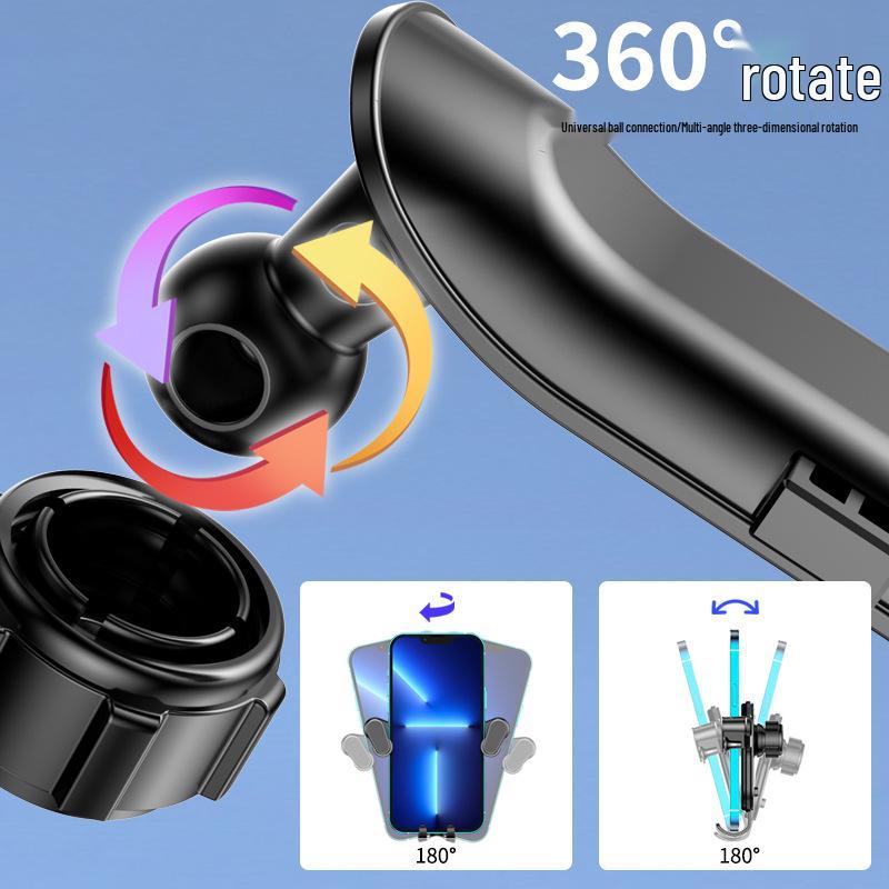 Shun Wang Car Air Vent Phone Holder with Extended Hook for Universal Navigation Support