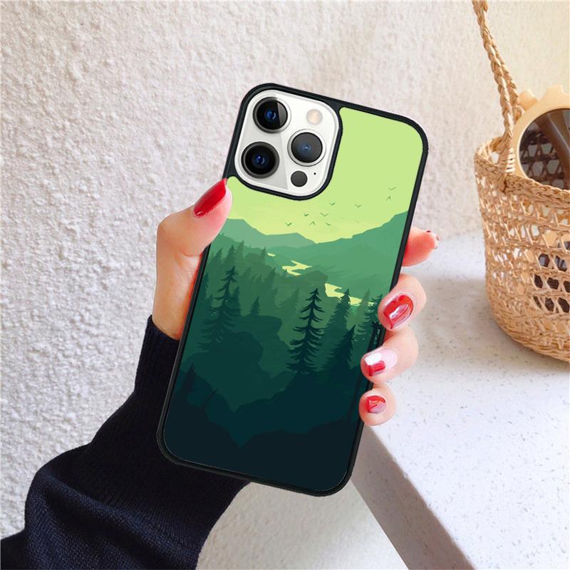 

небо минималистичный лес мягкий Чехол для телефона Cover Для iPhone 17 Air 16 15 14 12 13 Pro Max Plus coque Оболочка Fundas iPhone 17pro max