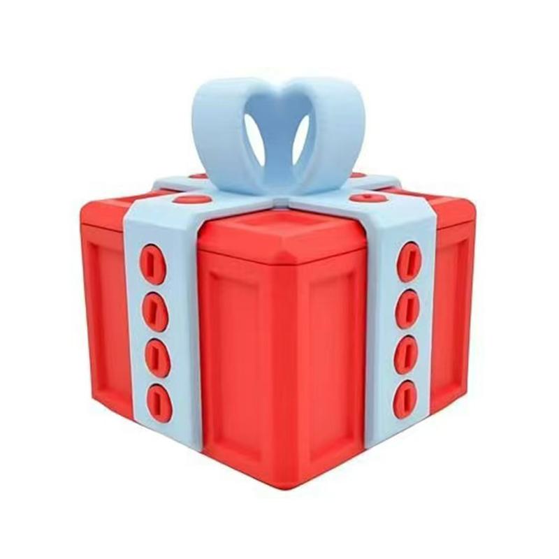 3D Printed Annoying Gift Box with Screws Take Apart Box to Get Gift Puzzle of Box Toy Surprise Funny Prank Christmas Gift Box