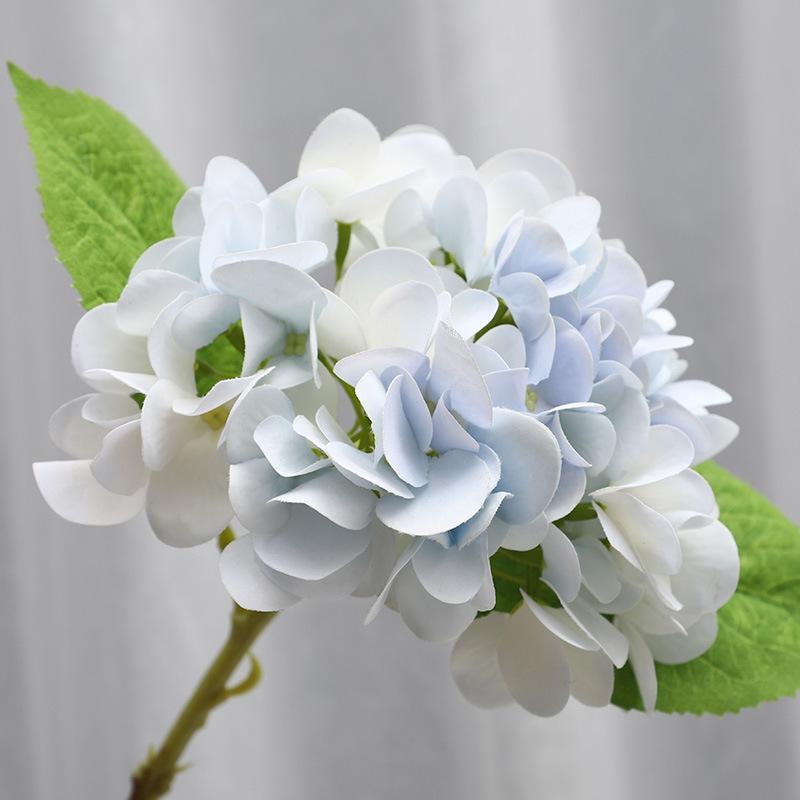 Hydrangea Flower Simulation Bouquet Wedding Home Living Room Decoration Fake Flower Decoration