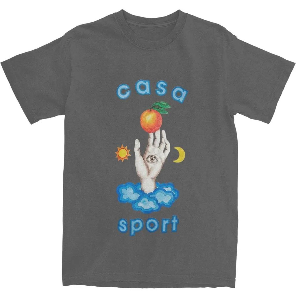 Casablanca Tennis Club pro Unisex Dámské Trička Oblečení Trendy Tričko Tričko Čistá Bavlna Oblečení pro Dospělé 2024 Nové Unisex