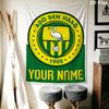 Custom Name Ado Hen Haag Wall Tapestry Aesthetic Wall Hanging Printed Fabric Blanket Decorative Tapestries for Bedroom Living Room Home Decor