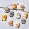 10Pcs Resin Cartoon 3D Cute Cat Series Flat Back Scrapbooking DIY Jewelry Craft Decoration Accessories
