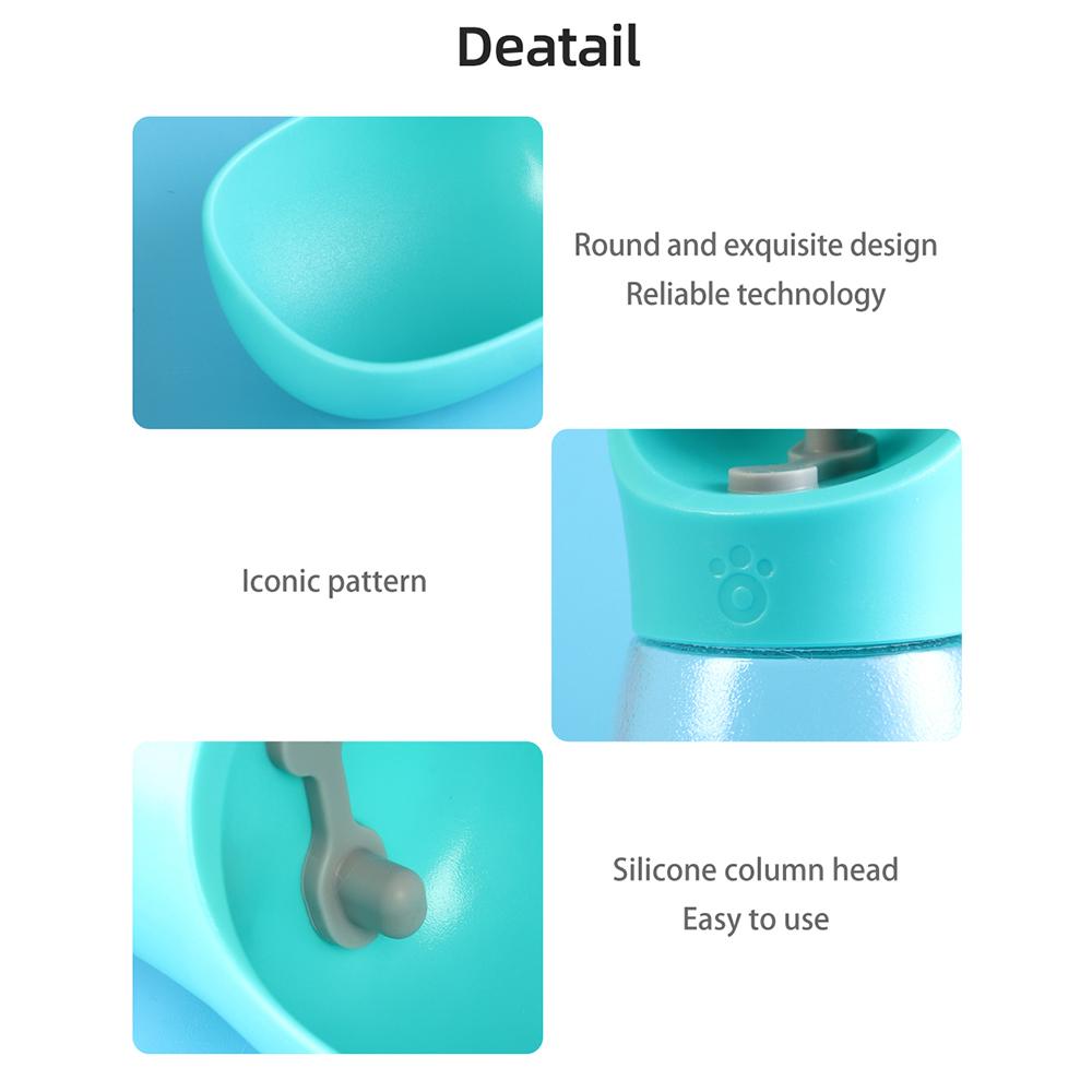 Leak Proof Dog Water Bottle for Small Medium Large Dogs Cats Outdoor Travel Puppy Drinking Bottle Golden Retriever Chihuahua Water Cup Pet Supplies