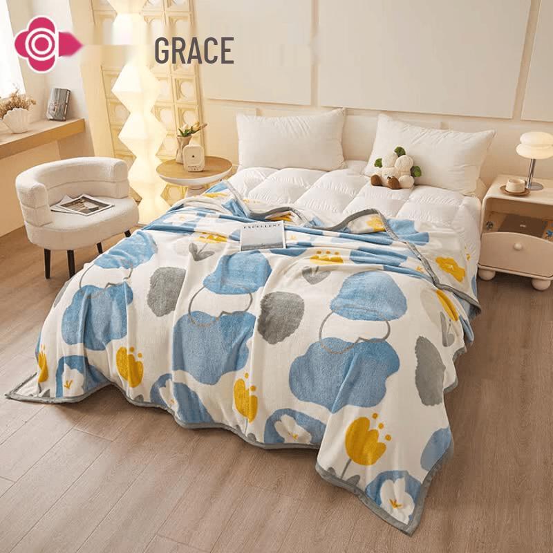 Мягкое фланелевое одеяло Grace с ароматом 150cm*200cm