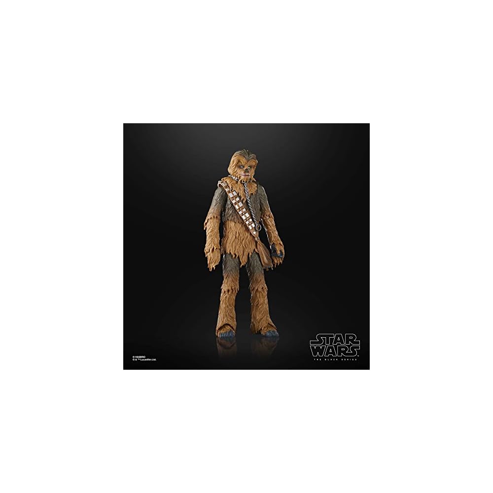 Hasbro Star Wars Black Series Chewbacca 6 Inch Action Figure Episode 6 Ages 4 and Up F7112