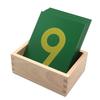 Montessori Math Board: Early Education Center for Number Learning & Recognition