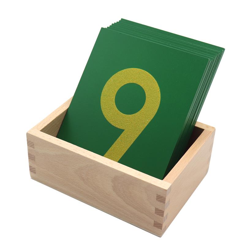 Montessori Math Board: Early Education Center for Number Learning & Recognition