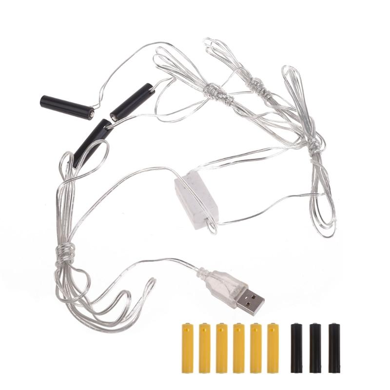 AAA-Batterieeliminator Netzteiladapter für LED-Leuchten, elektrische Uhren, Ventilatoren, Kameras Ersatz-AAA-Batterien