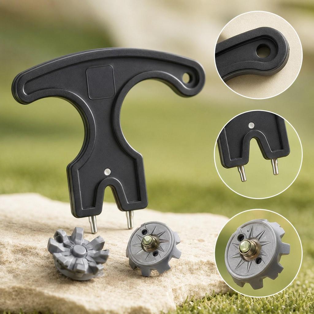 30 Pieces Golf Shoe Spikes Non-Slip Replacement Tips for Sports Shoes Made of Material And