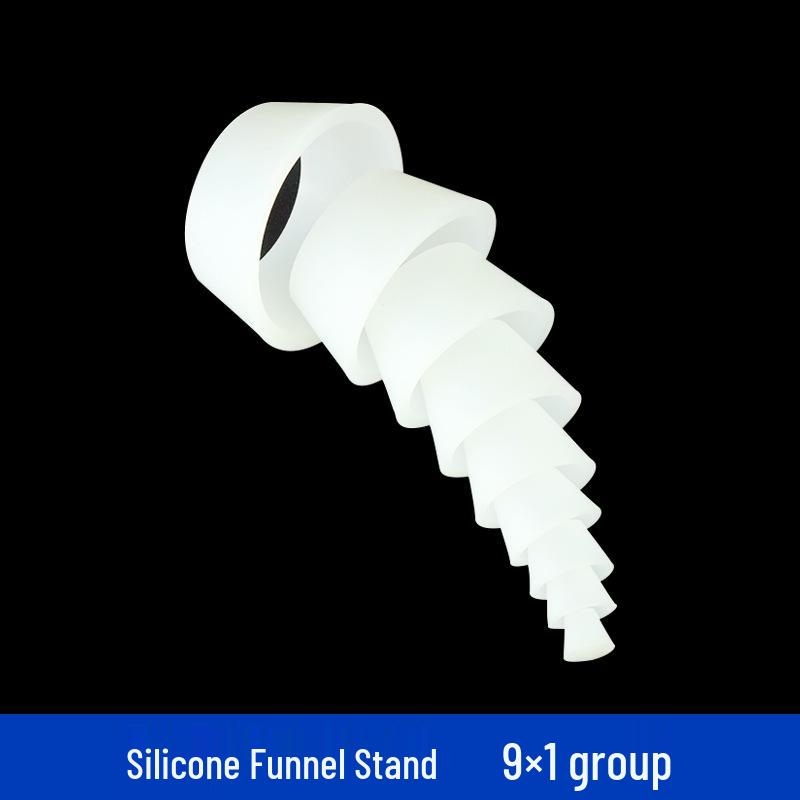 Multi-Size Ceramic Buchner Funnel: 60mm to 200mm Suction Filtration Funnel with Leak-Proof Filter