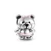 Copper Animal Bear Beads Lion Monkey Dinosaur Horse Pendant Sloth Charms Fit Original Bracelets Diy Fine Jewelry Women Gifts