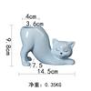 Cartoon Cat Flower Pot Vase Cute Cat Tail Succulent Planting Pot Porcelain Flower Vase Flowerpot Home Decoration Accessories