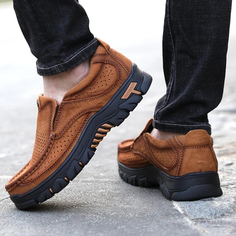 

Модные мужские мокасины из натуральной кожи, обувь для вождения, модная повседневная обувь, оригинальный дизайн, летние мокасины на плоской подошве, большой размер 48 13 жёлтый