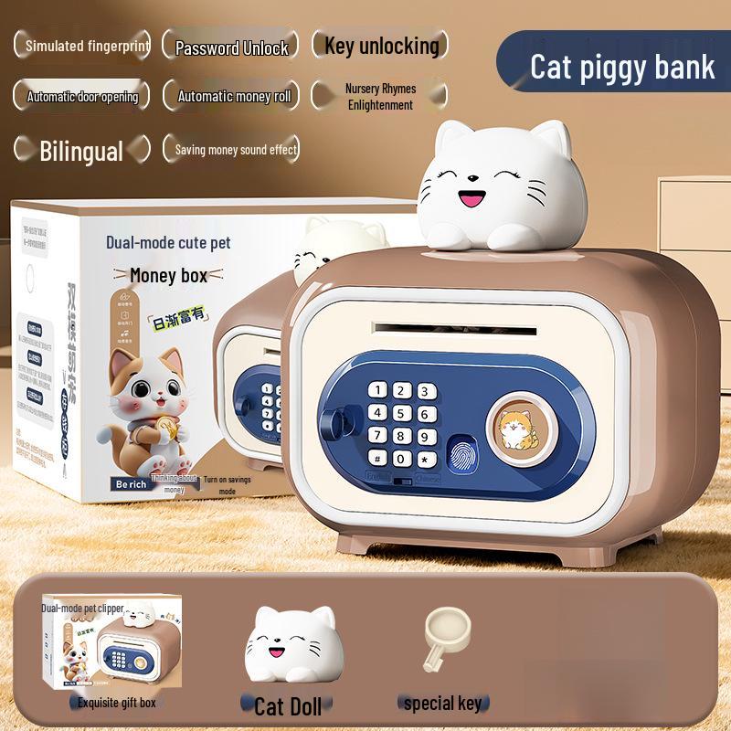 2024 Large Capacity Password Piggy Bank for Girls