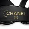 Great CHANEL Pumps Black Patent Leather Women 36.5 G39048 Used