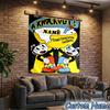Custom Name Tapestry Cuphead Tapestry, Unique Design Tapestry, Suitable for Bedroom,Livingroom, Playroom,Heartwarming Fan Holiday Gifts