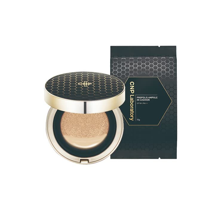 

CNP ProP IN Cushion Light Beige product 15g Refill SPF50 Кушон тональный крем Увлажняющий блеск Маскировка пятен Не осыпается Прополис CNP