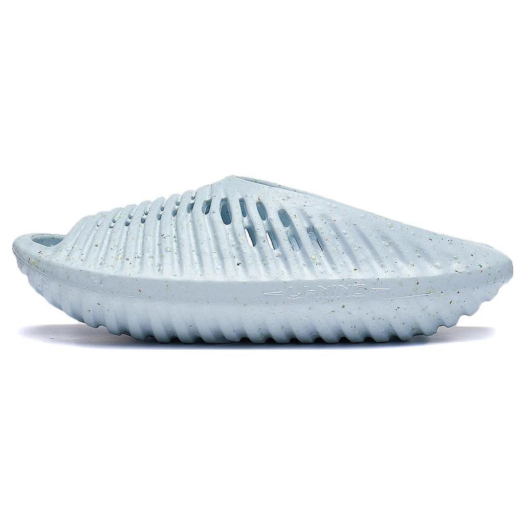 New LiNing Xuankong Slay Quiet Abrasion Resistant Slide Slippers Men's Blue AZST011-3